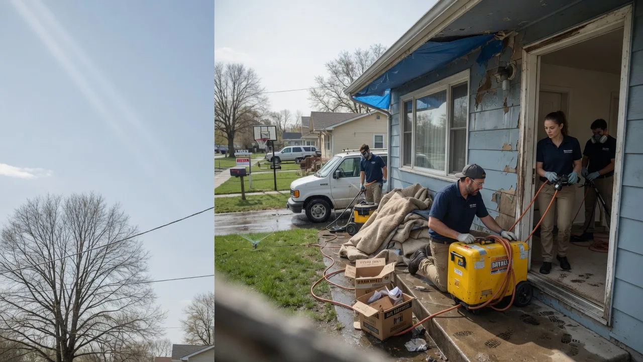 Basement Flood Cleanup in Bloomingdale, IN near me